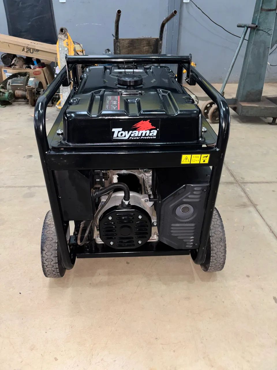 Gerador De Energia 17kva Gasolina 380v Tg15000cxe3-xp Toyama - Foto 3