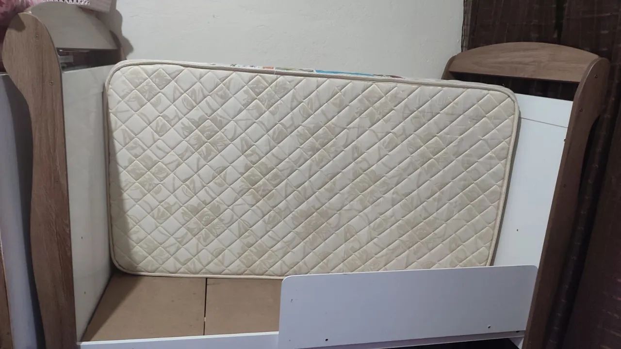 Kit Quarto de Bebê - Berço + cômoda + porta-fraldas - Foto 6