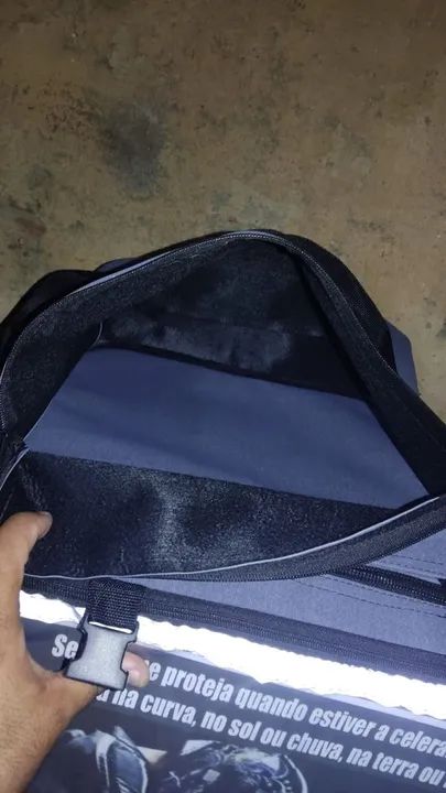Mochila Impermeável para motociclista 