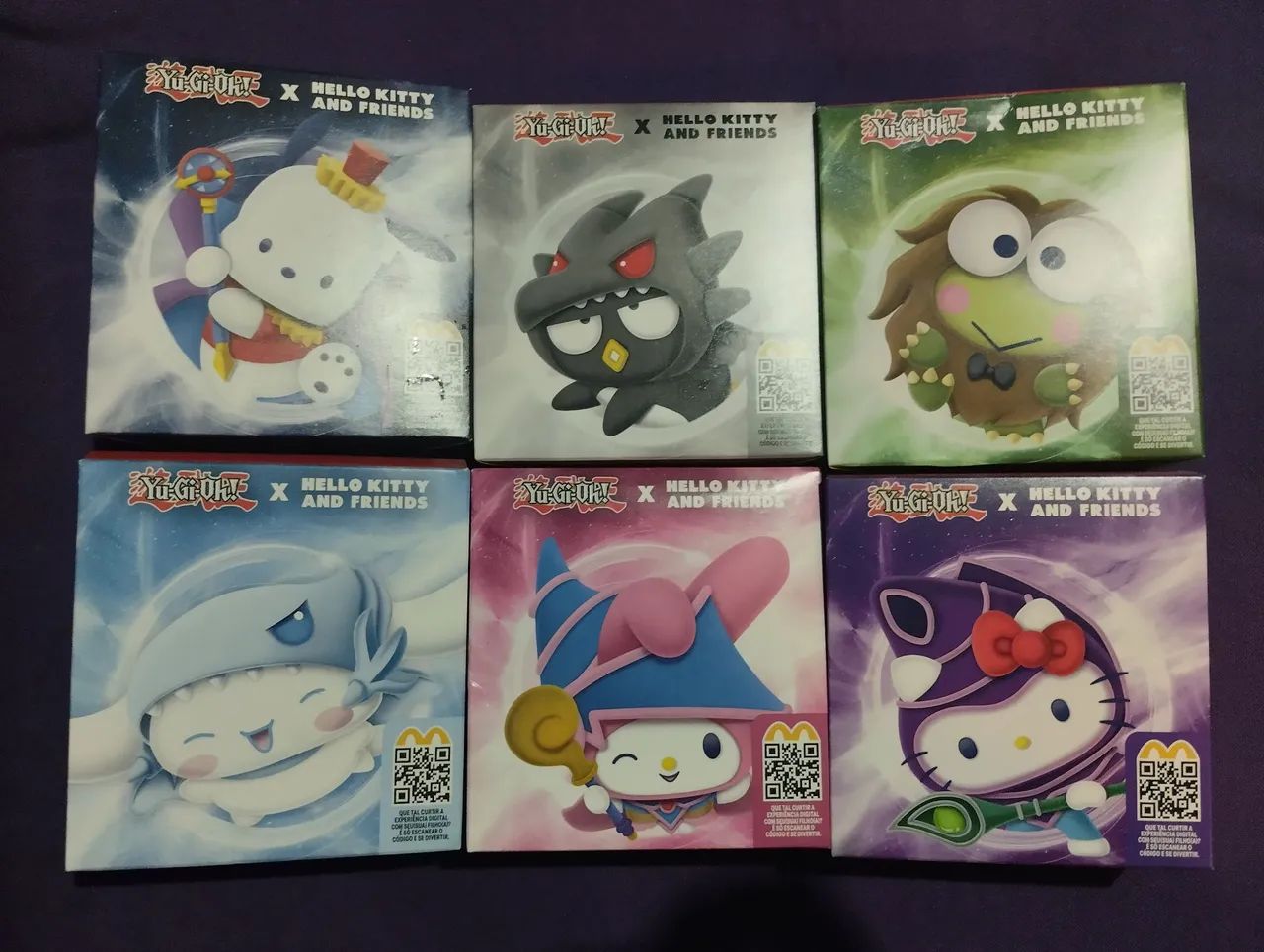 Lote 6 Hello Kitty promocional MC Donald's Yu-Gi-Oh! - Foto 2