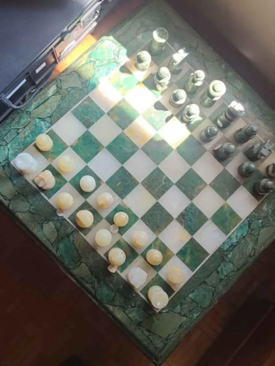 Jogo Xadrez completo Marmore