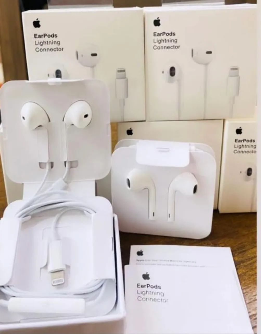 Apple EarPods com conector Lightning - Novo - Foto 5