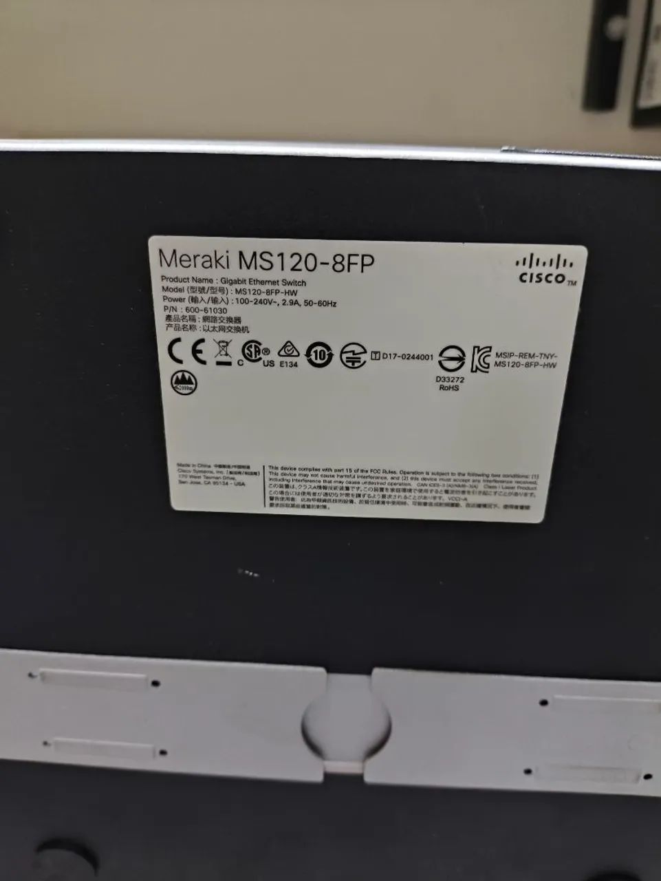 Switch Cisco Ms120 8FP - Foto 2