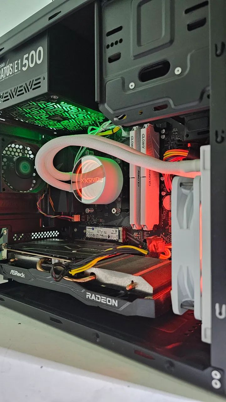 CPU Gamer - Ryzen 7 5700X3D - 32GB RAM - RX 6600 8GB 