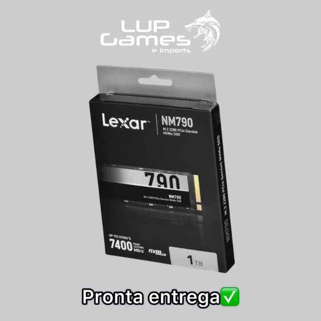 SSD nvme Lexar 2tb 7400mbs (Loja Física/ Garantia) - Foto 2