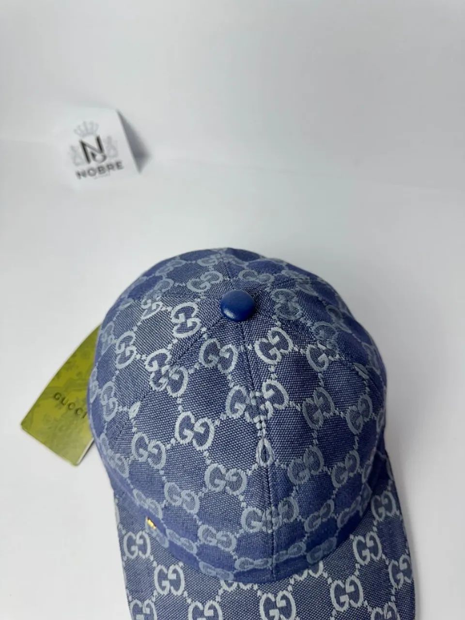 Boné Gucci GG Canvas Azul - Foto 4