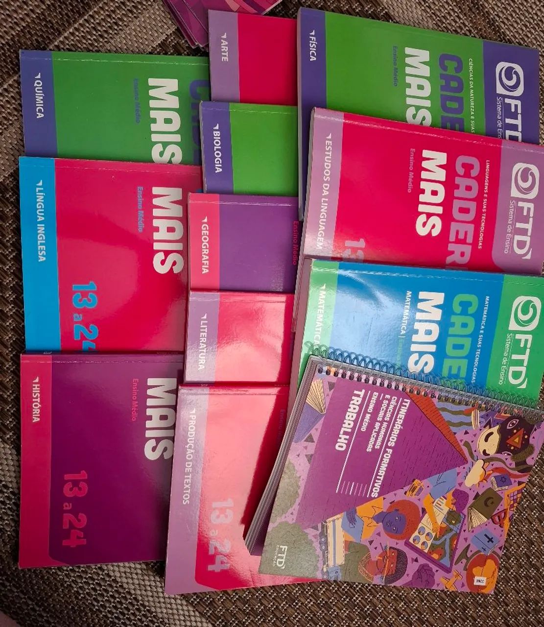 Livros Didáticos - FTD BNCC -Mais - 2° ANO ENSINO MÉDIO 