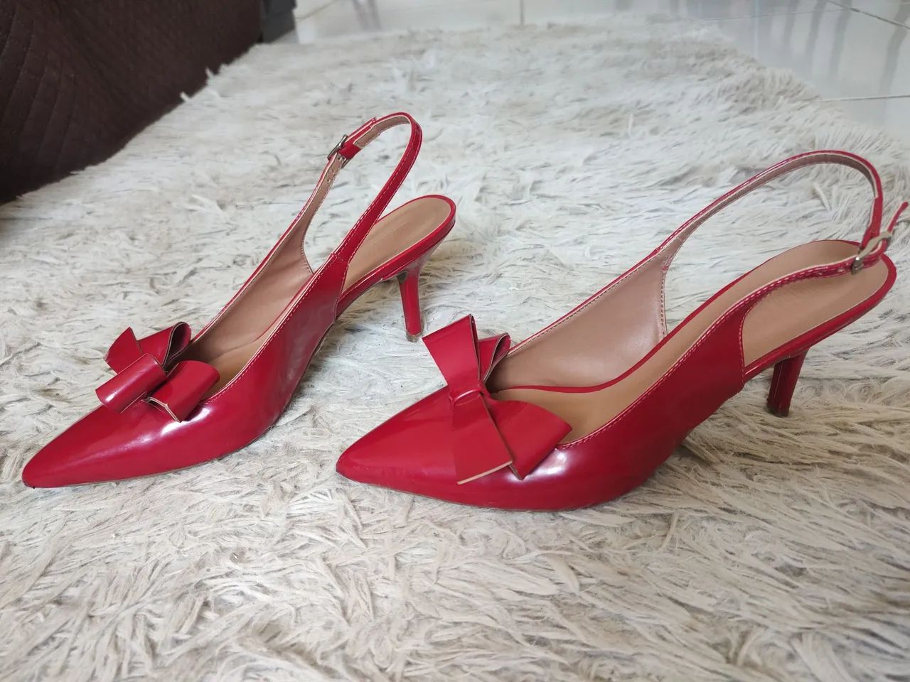 Mule vermelha Tam. 36 - Foto 2