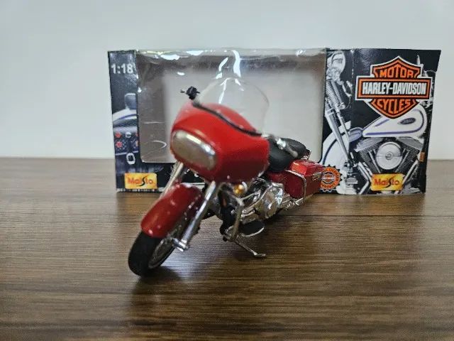 Harley Davidson miniatura 1:18 - Foto 4