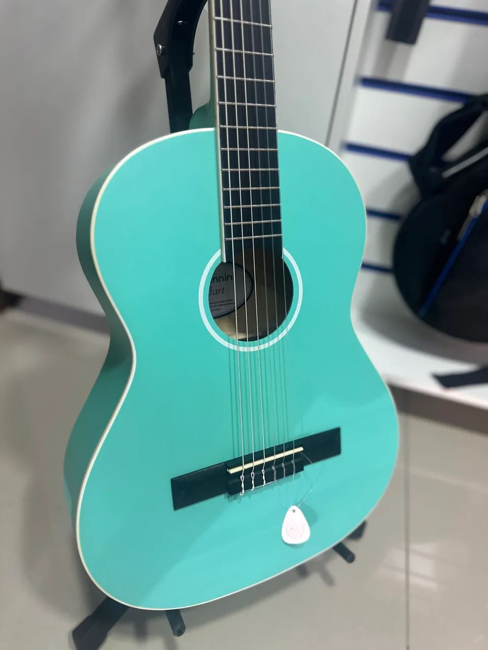 Violão infantil azul - Foto 5
