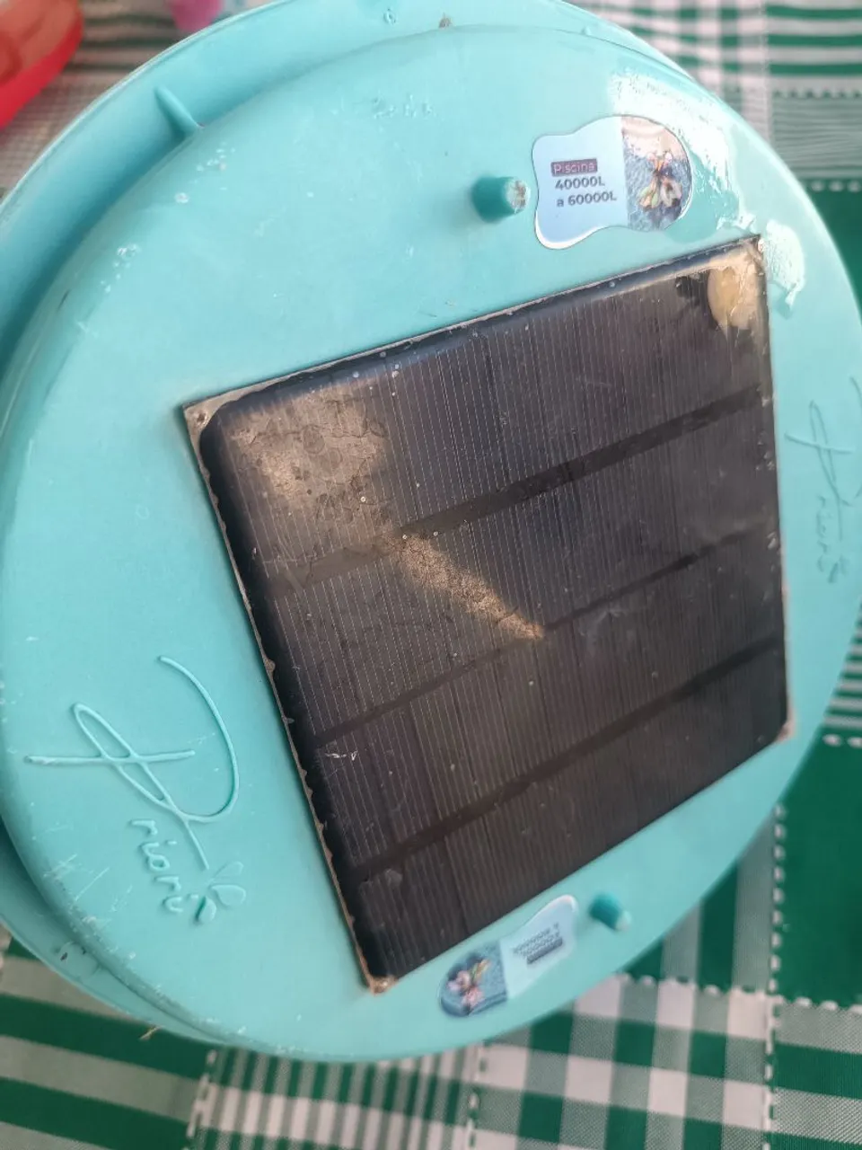 Ionizador para Piscina com Painel Solar