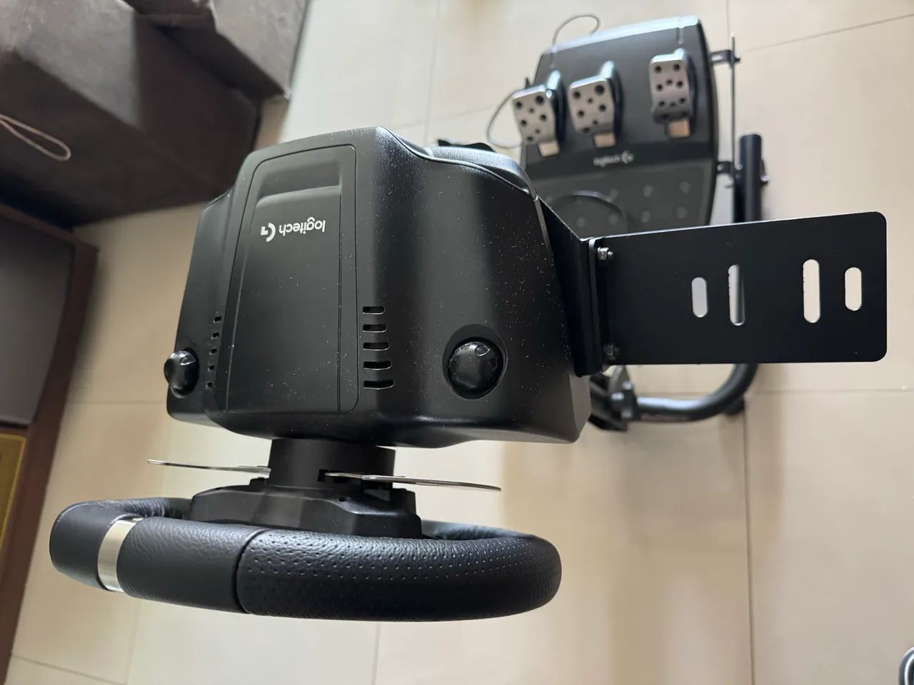 Volante gamer Logitech G G920 com Suporte Extreme - Foto 6