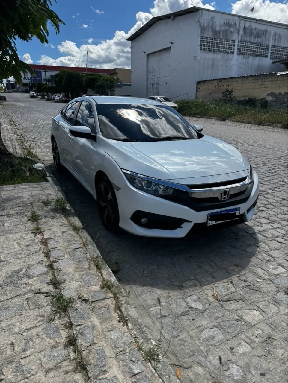 Honda Civic EXL 2017 branco ? Completo, automático, impecável! - Foto 3