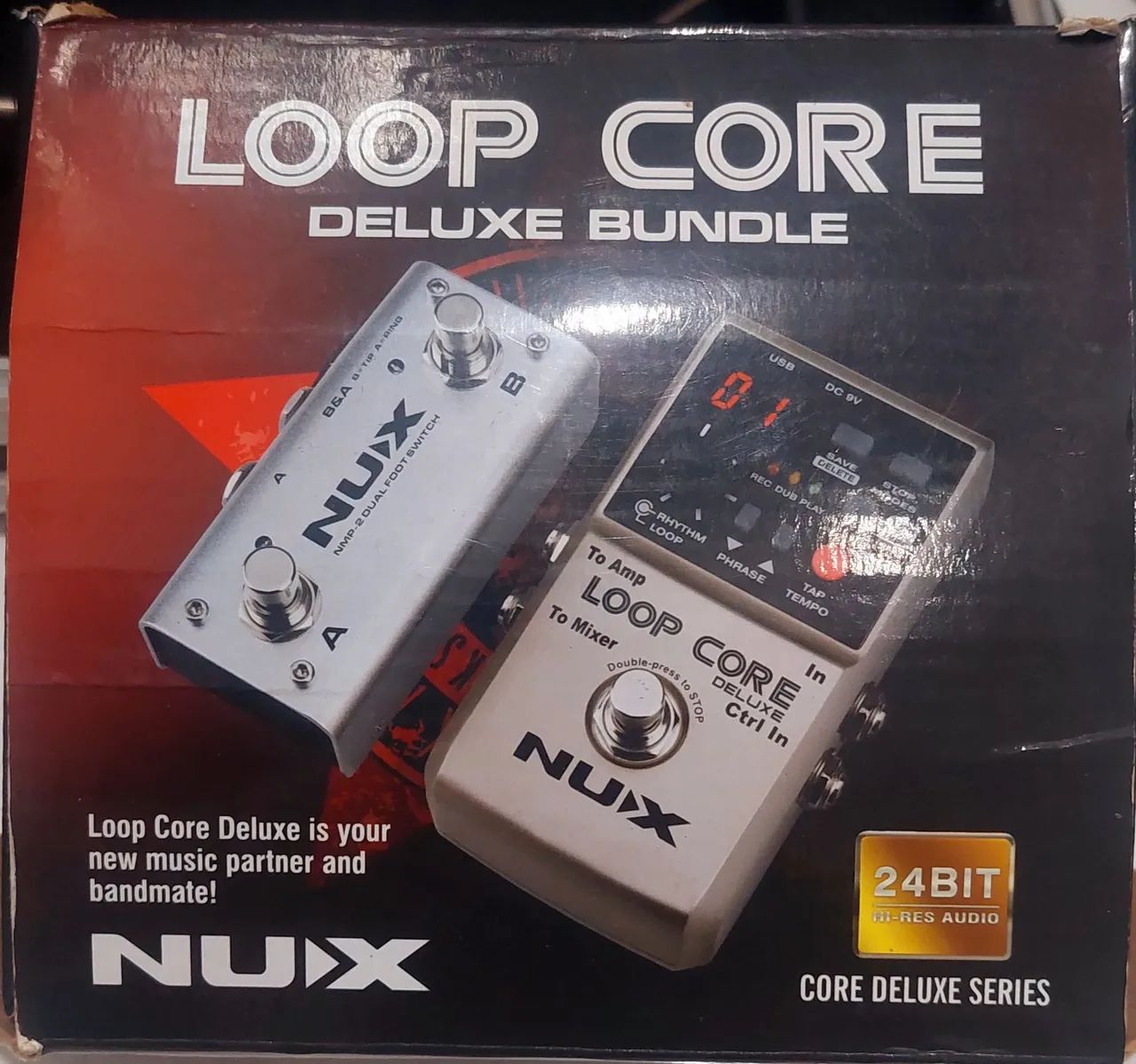 NUX Loop Core Deluxe Bundle ,aceito trocas