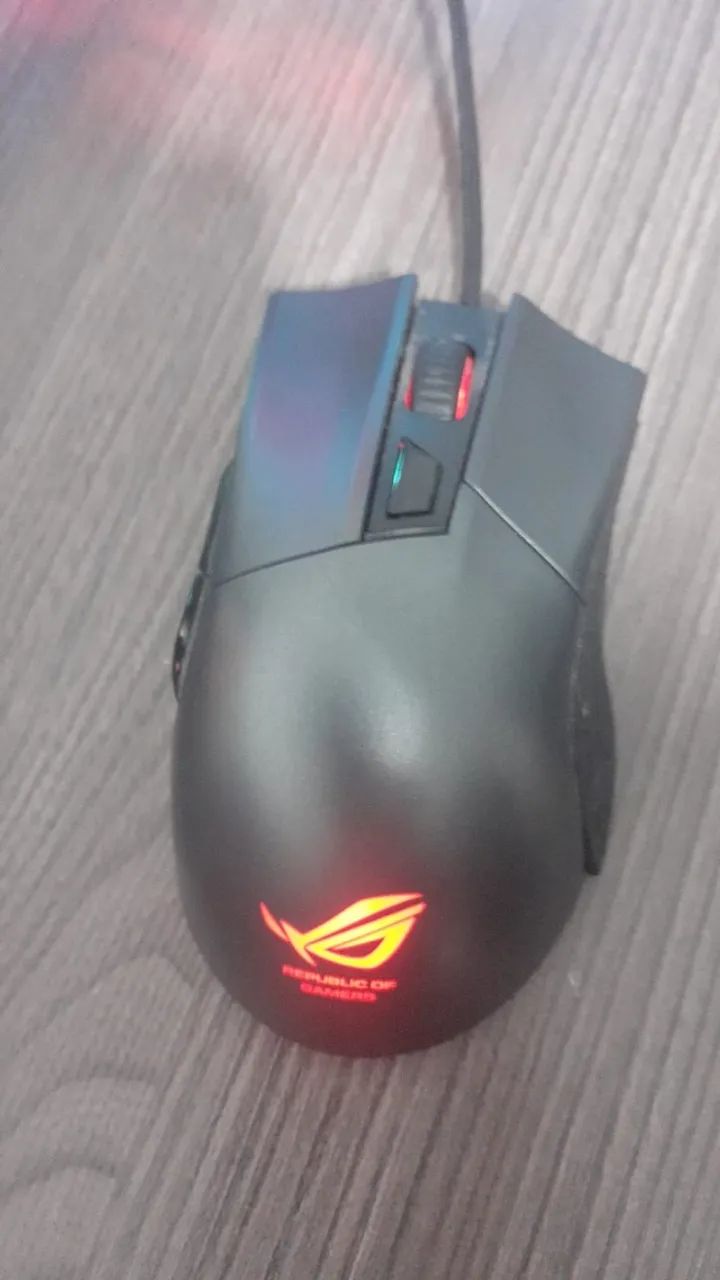 Mouse Asus Rog Gaming Gladius 6.400 Dpi Óptico  - Foto 5