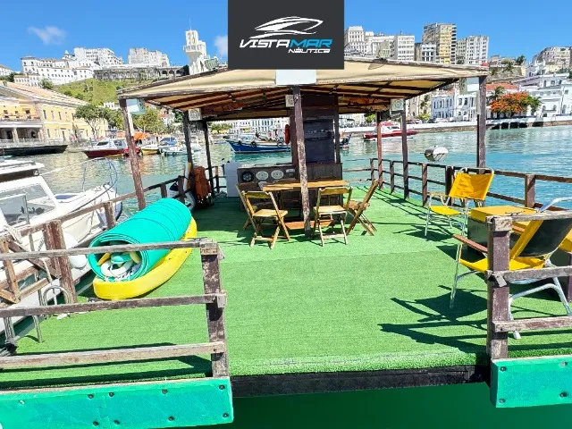 Catamarã - Balsa - 28 pés 2022 com Evinrude 115hp (Ñ Lancha)