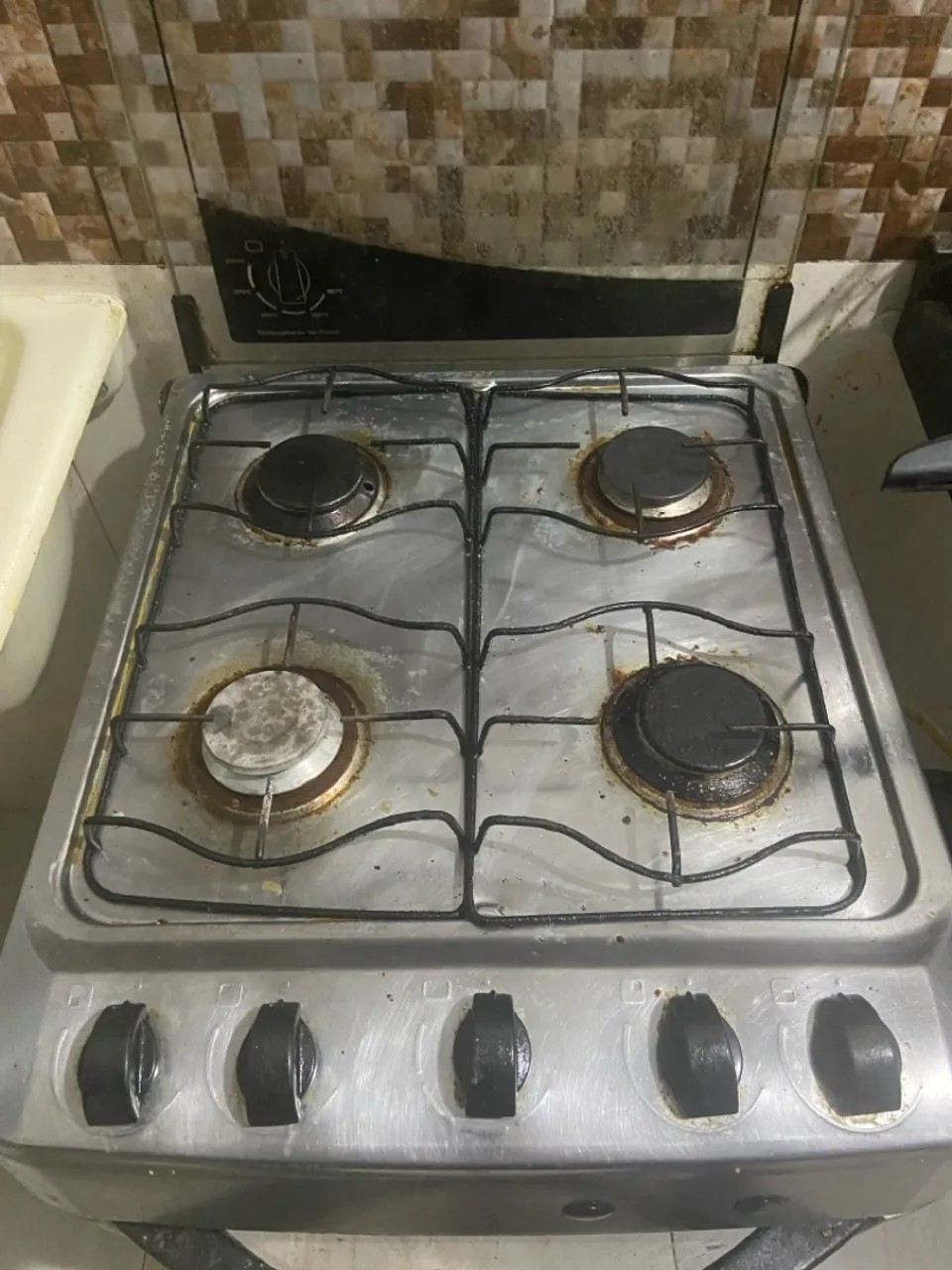 Fogão 4 Bocas Usado - Com forno