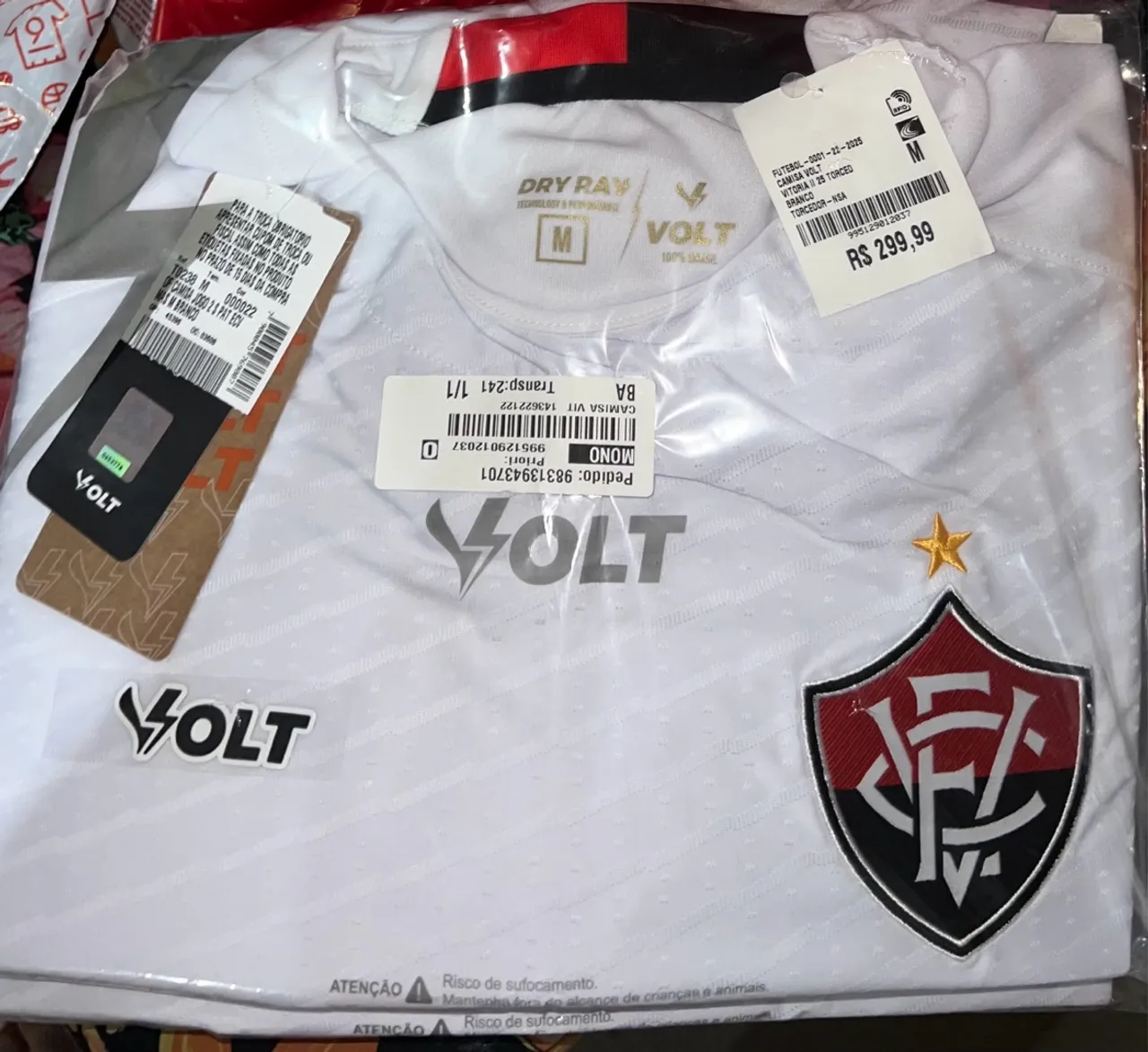 Camisa do Vitória II 25/26 Volt - Oficial