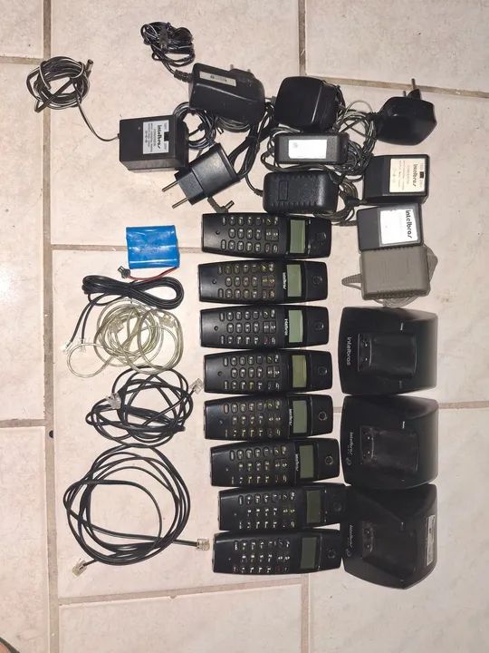 Lote de Telefones Fixos