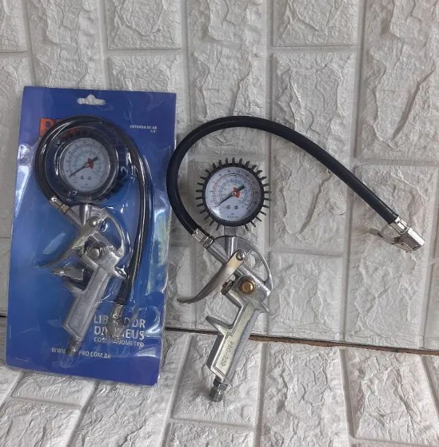 Calibrador PDR Para Pneus com Manometro de 150lbs Pro-220 