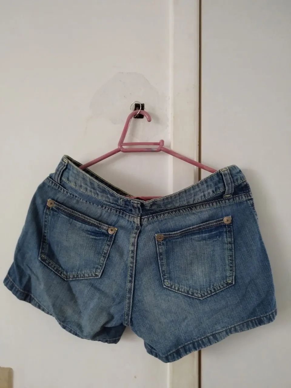 Shorts Jeans Azul - Foto 3
