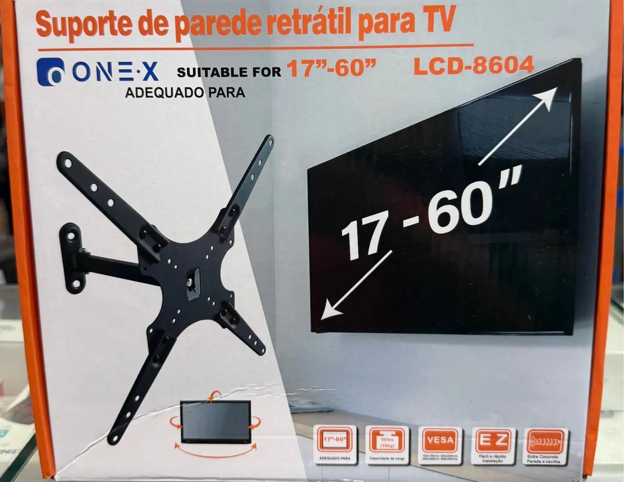 Suporte de tv articulado até 55 polegadas - Foto 3