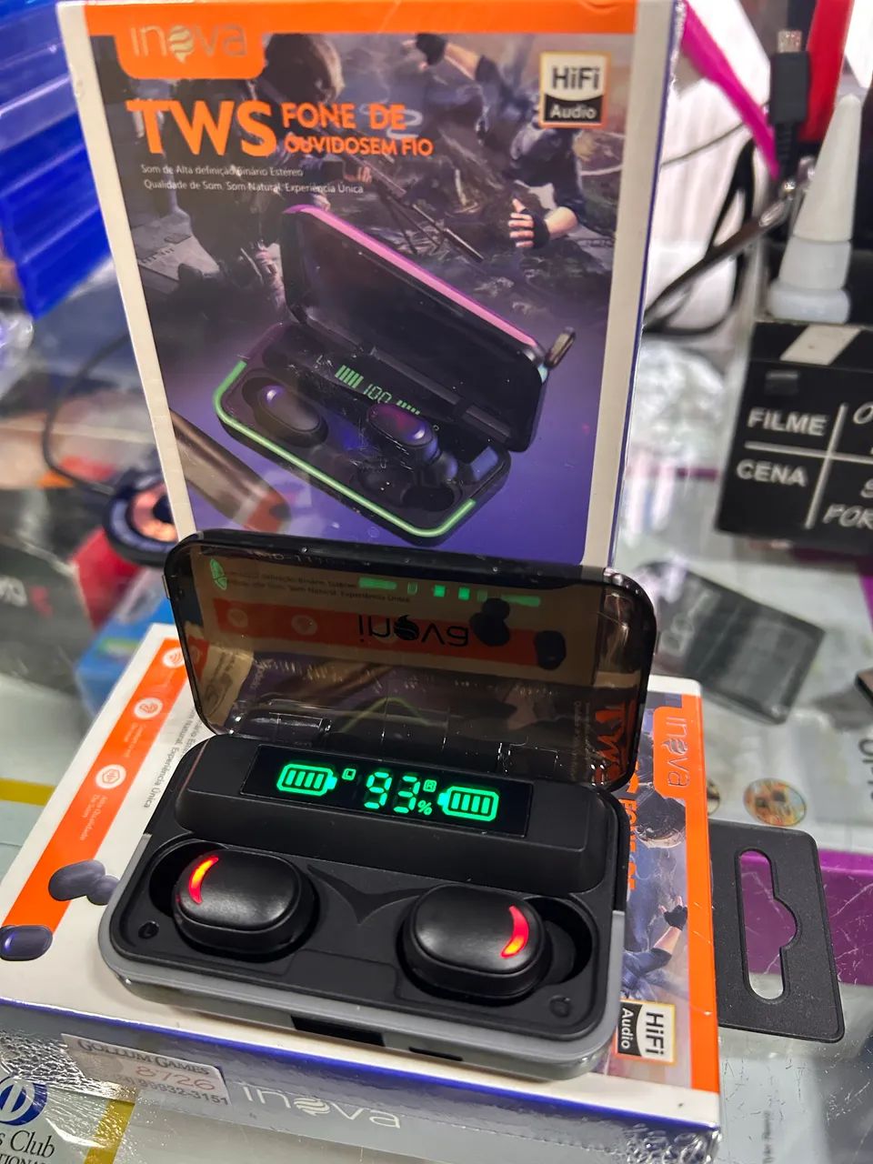 Fone Bluetooth Inova com Powerbank! - Foto 2