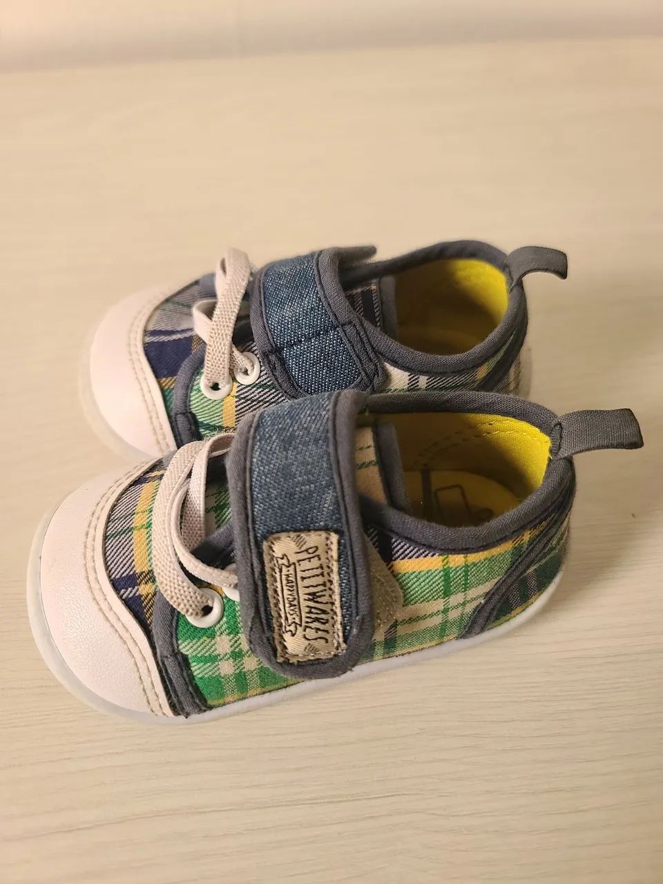 Tênis Baby Xadrez Petit Wares - Foto 2
