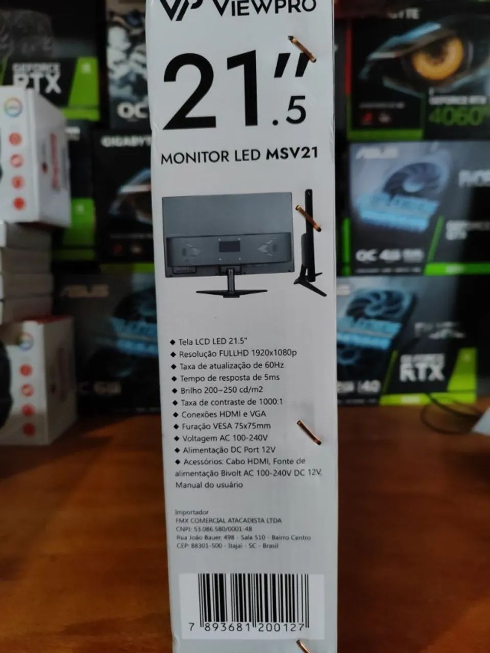 Monitor Full HD 60hz Lacrado - GARANTIA 12 MESES - Foto 2
