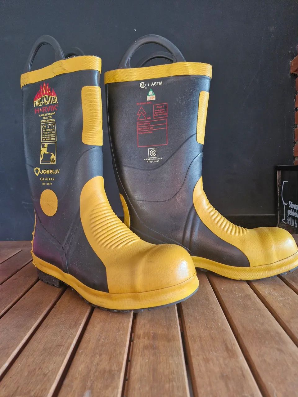 Botas de Segurança Bombeiro - JOBELUV