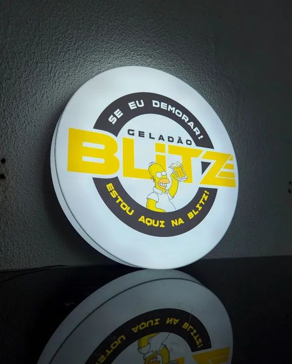Placas luminosas com sua logo personalizada  - Foto 3