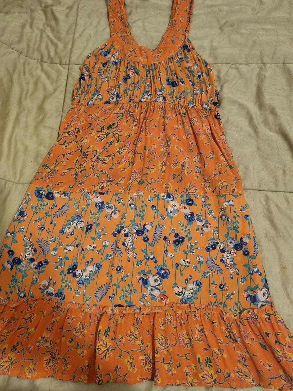 Vestido Indiano Viscose de Seda - Foto 2