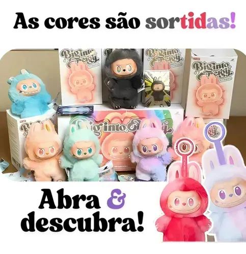 Labubu Pelúcia Surpresa 3o Geração Coleção Ediçao Limitada - Foto 3