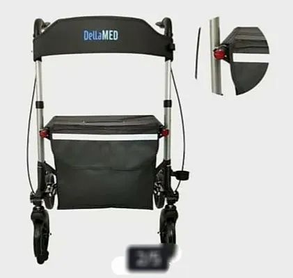 Andador com Assento e Cesto - Novo - Foto 2