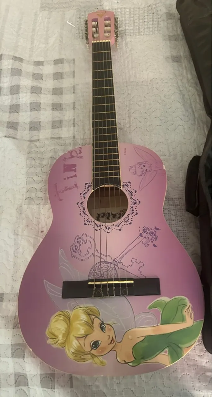 Violão Infantil Tinker Bell