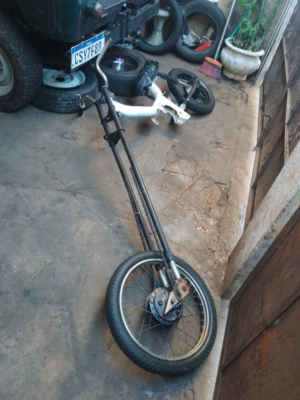 Garfo Dianteiro Customizado - Peça Exclusiva
