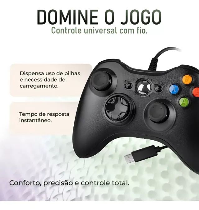 Controle Xbox 360 - Foto 3