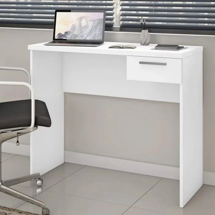 Escrivaninha Para Notebook 1 Gaveta Branco - Notável