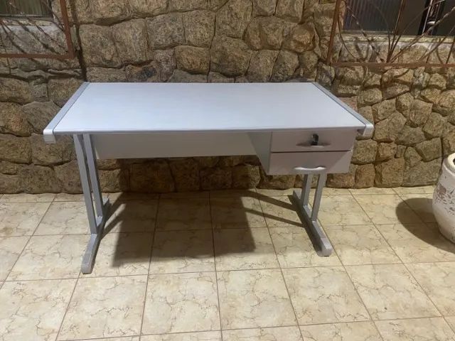 Mesa de Escritório com 2 gavetas - Foto 6