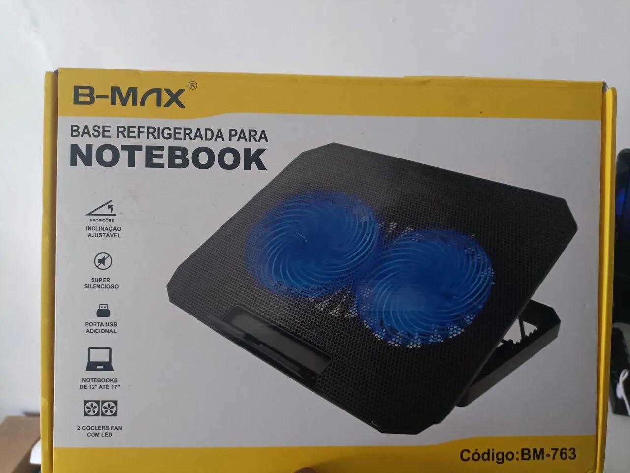 Suporte  Notebook c/ 2 Coolers - Foto 5