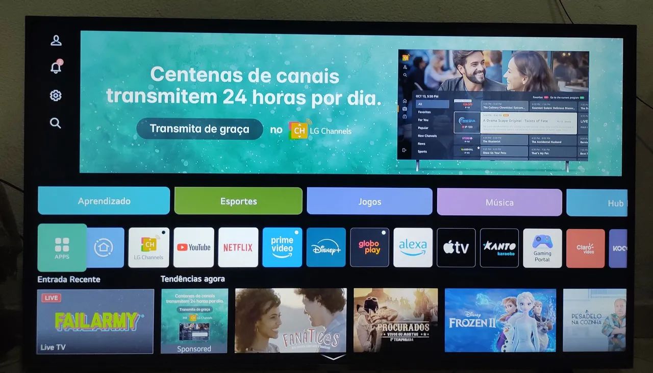 Smart TV 50 polegadas LG webOS 4K ultra  - Foto 6