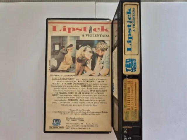VHS Lipstick: A Violentada Legendado Original - Foto 4