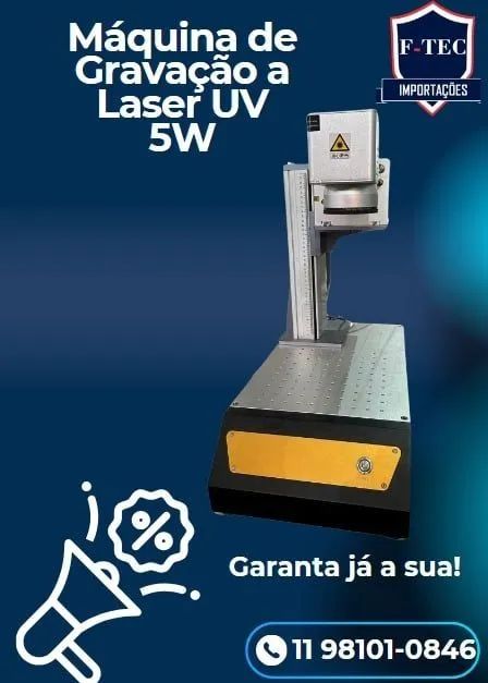 Máquina de Gravação a Laser UV 5W 