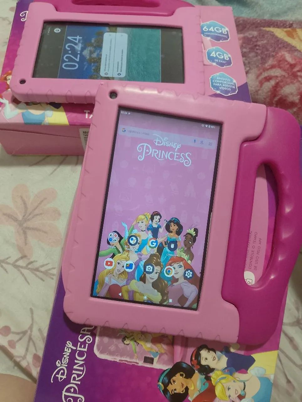 Tablet Infantil Disney Princess - 64GB - 4GB RAM