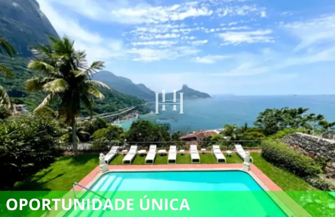 Luxuosa Mansão na Joatinga Mobiliada
