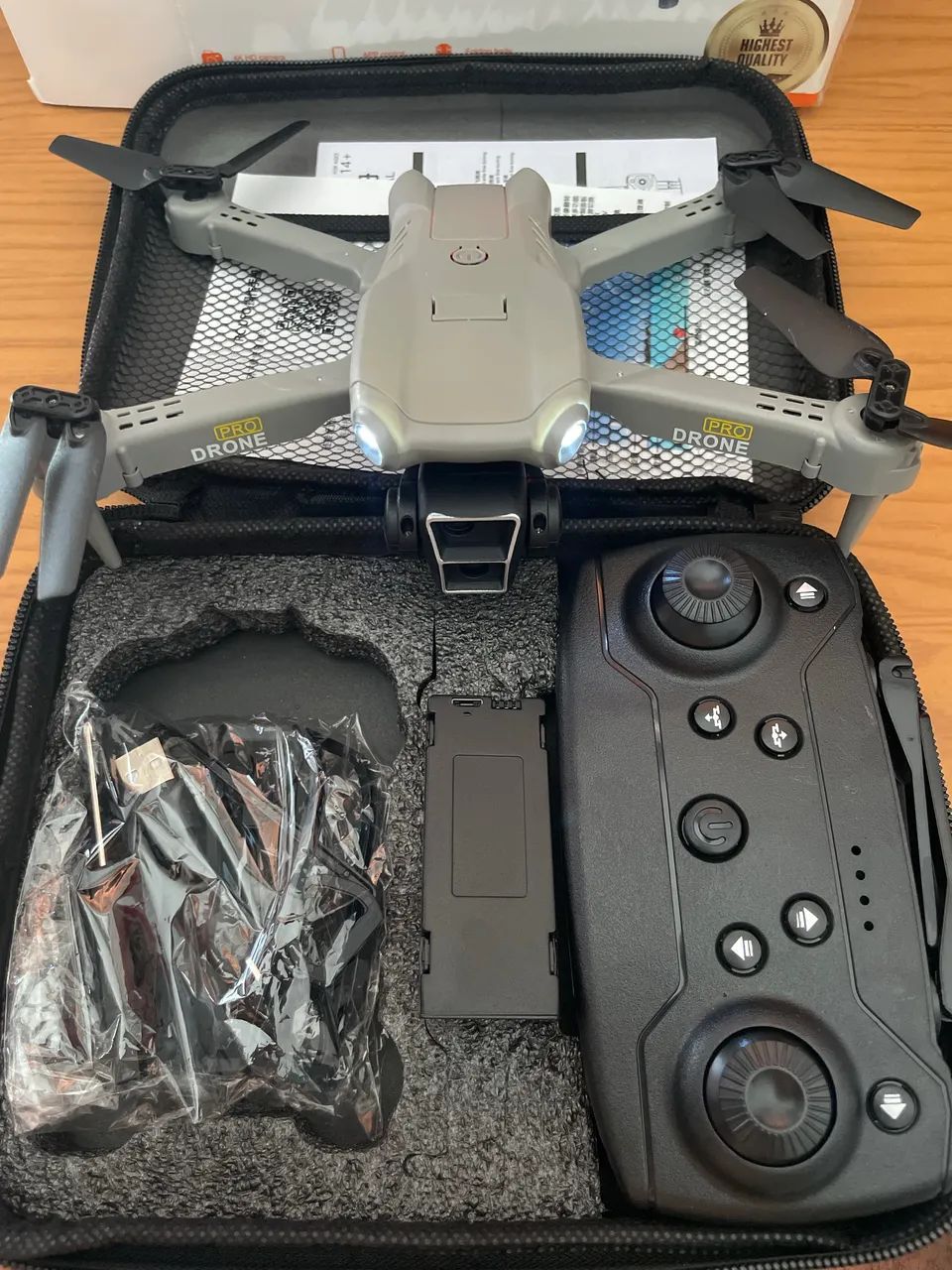 DRONE COM BATERIA EXTRA + CÂMERA - Foto 2