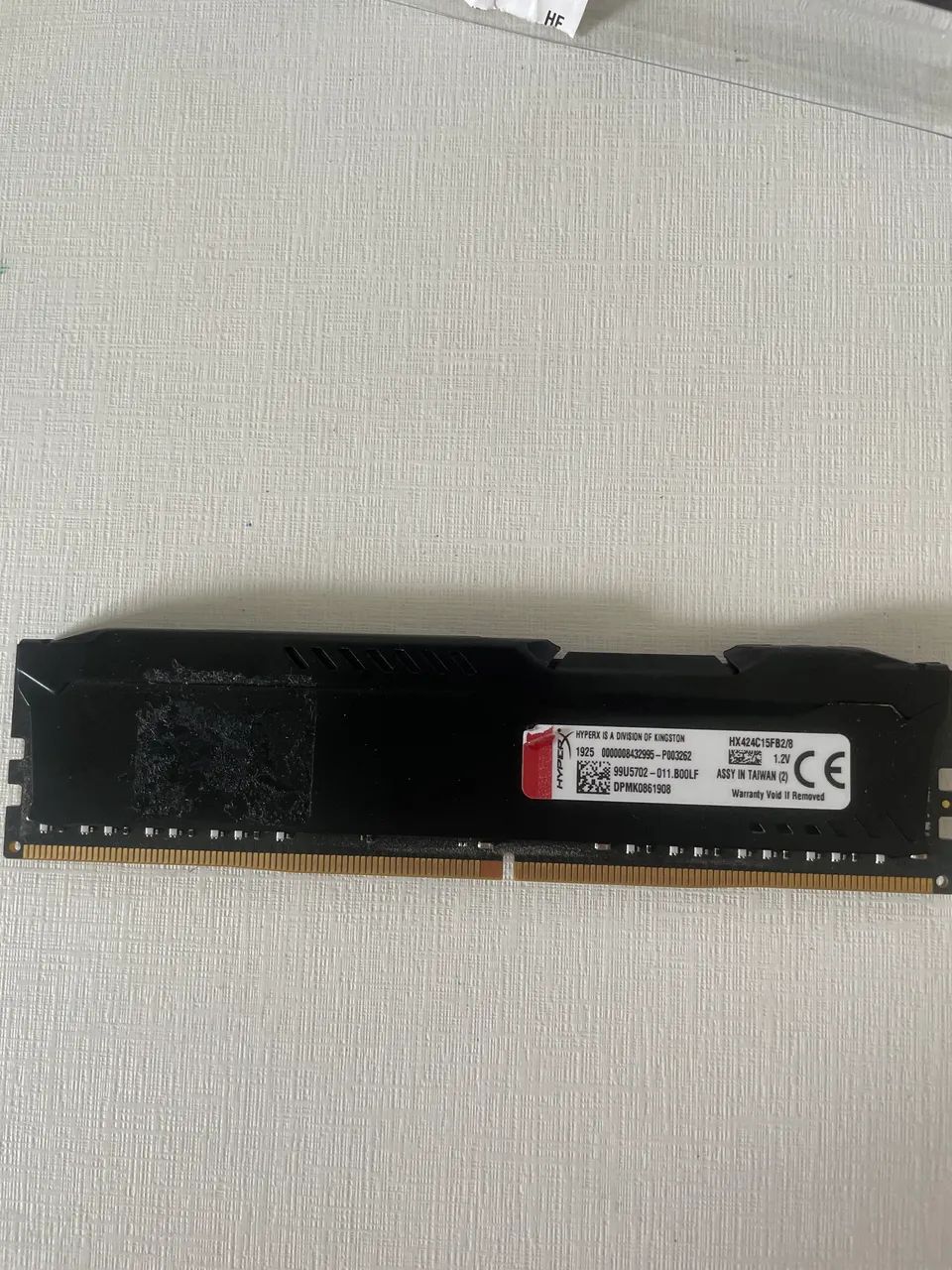 Memória RAM HyperX FURY DDR4 8GB 2400MHz - Foto 2