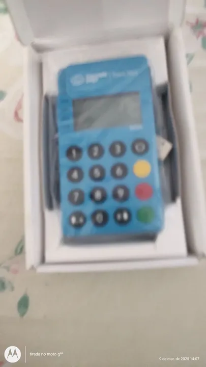 Máquina de Cartão mercado pago- Nova