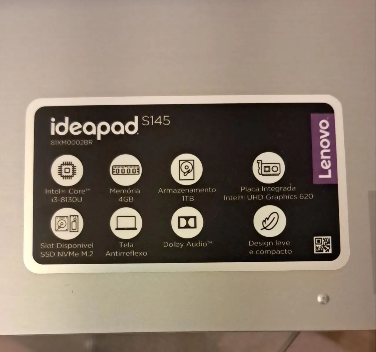 Notebook ideapad S145 SSD 256gb - Foto 6