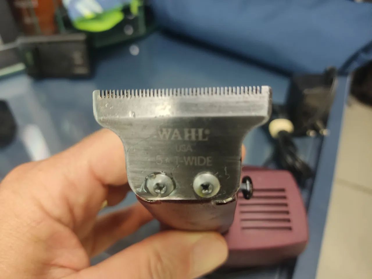 Máquina de Cortar Cabelo Retrô - Usada whall - Foto 2